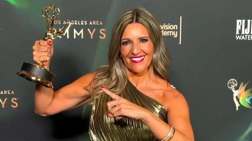 La productora leonesa Amaya Pinto ha logrado este fin de semana su d&eacute;cimo Emmy en Los &Aacute;ngeles.