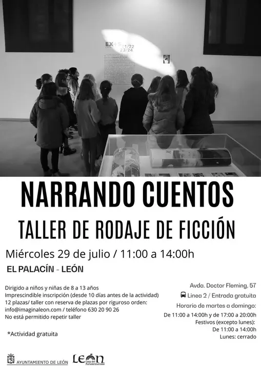 NARRANDO CUENTOS. TALLER DE RODAJE DE FICCI&Oacute;N