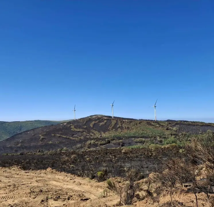 Incendio Murias de Ponjos