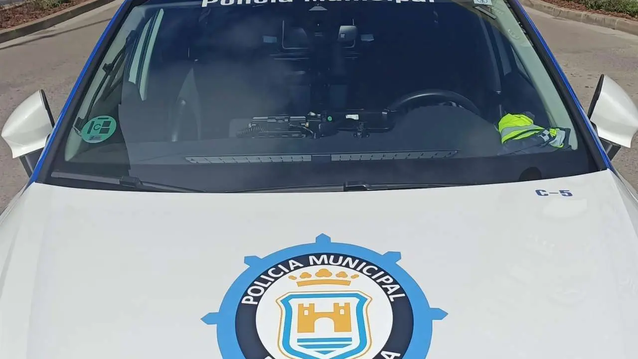 Veh&iacute;culo de la Polic&iacute;a Local de Ponferrada.