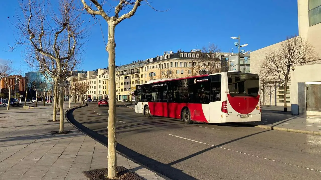 Autob&uacute;s urbano de Le&oacute;n