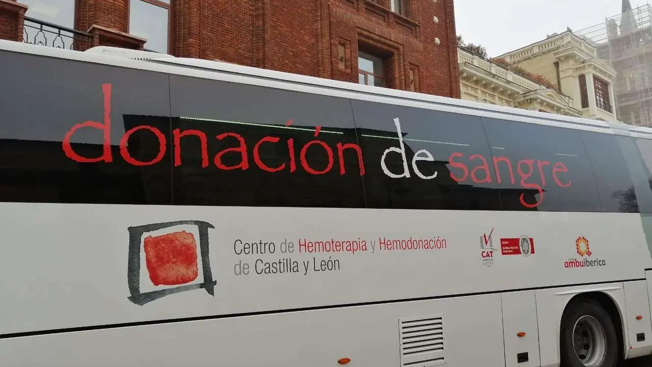 Campa&ntilde;a de donaci&oacute;n de sangre en la provincia de Le&oacute;n.