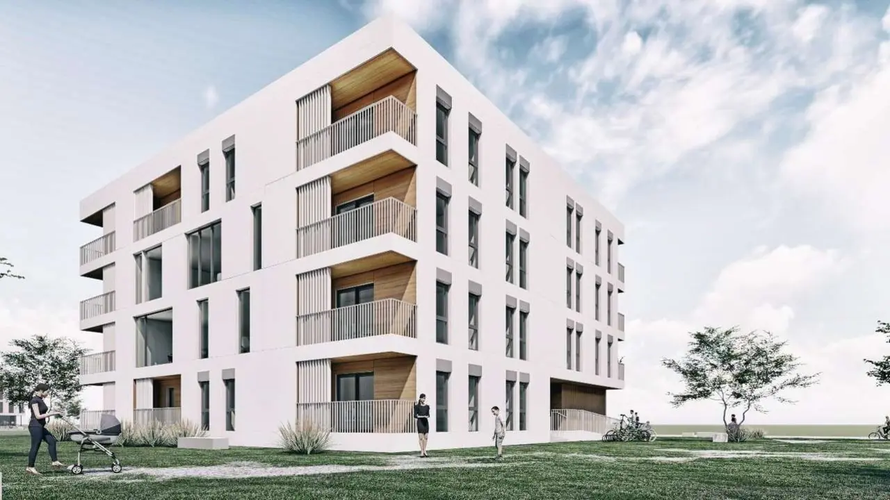 Imagen de archivo del proyecto de las viviendas de alquiler joven de Ponferrada. | Le&oacute;n24horas