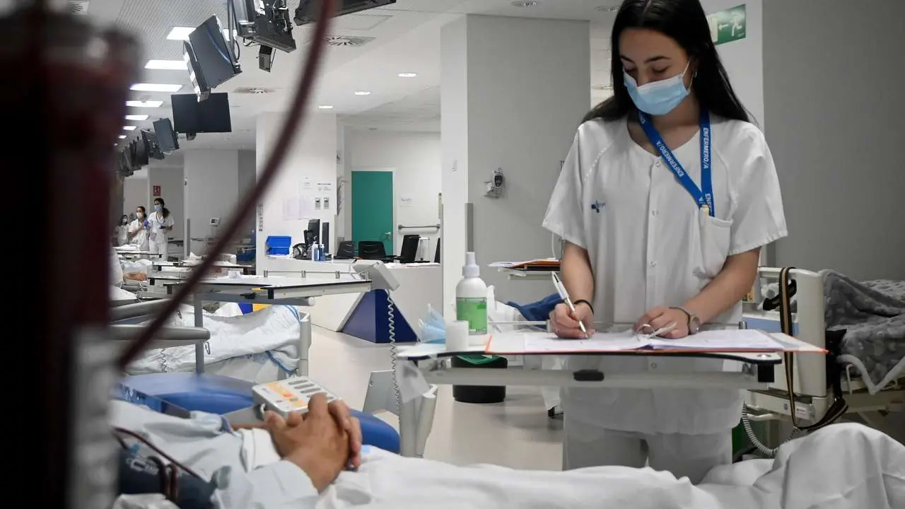Enfermera. Sacyl. Junta de Castilla y Le&oacute;n. 