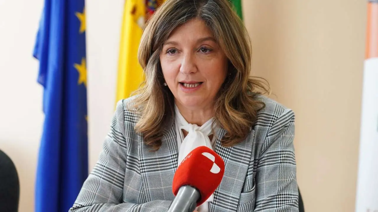 La rectora de la Universidad de Le&oacute;n, Nuria Gonz&aacute;lez. | ICAL