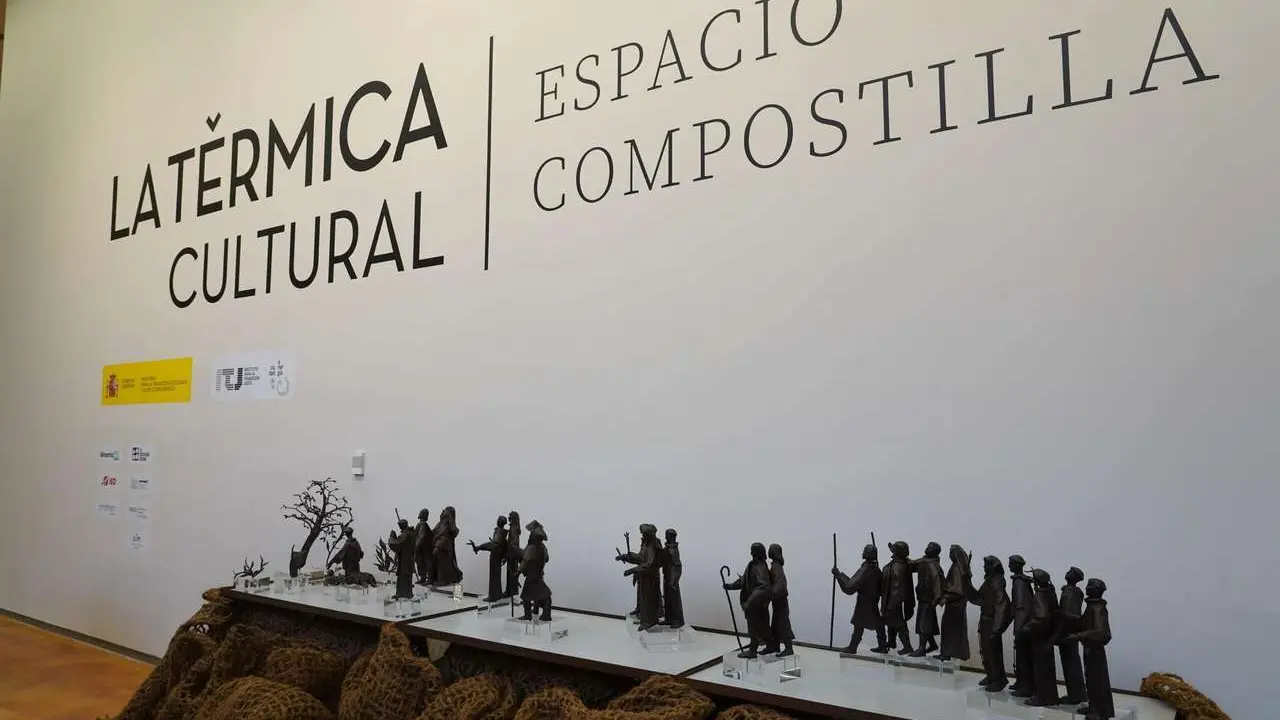 C&eacute;sar S&aacute;nchez. ICAL. Inauguraci&oacute;n del Nacimiento Franciscano del Museo Nacional de Artes Decorativas del autor Jos&eacute; Espin&oacute;s en La T&eacute;rmica Cultural de Ponferrada
