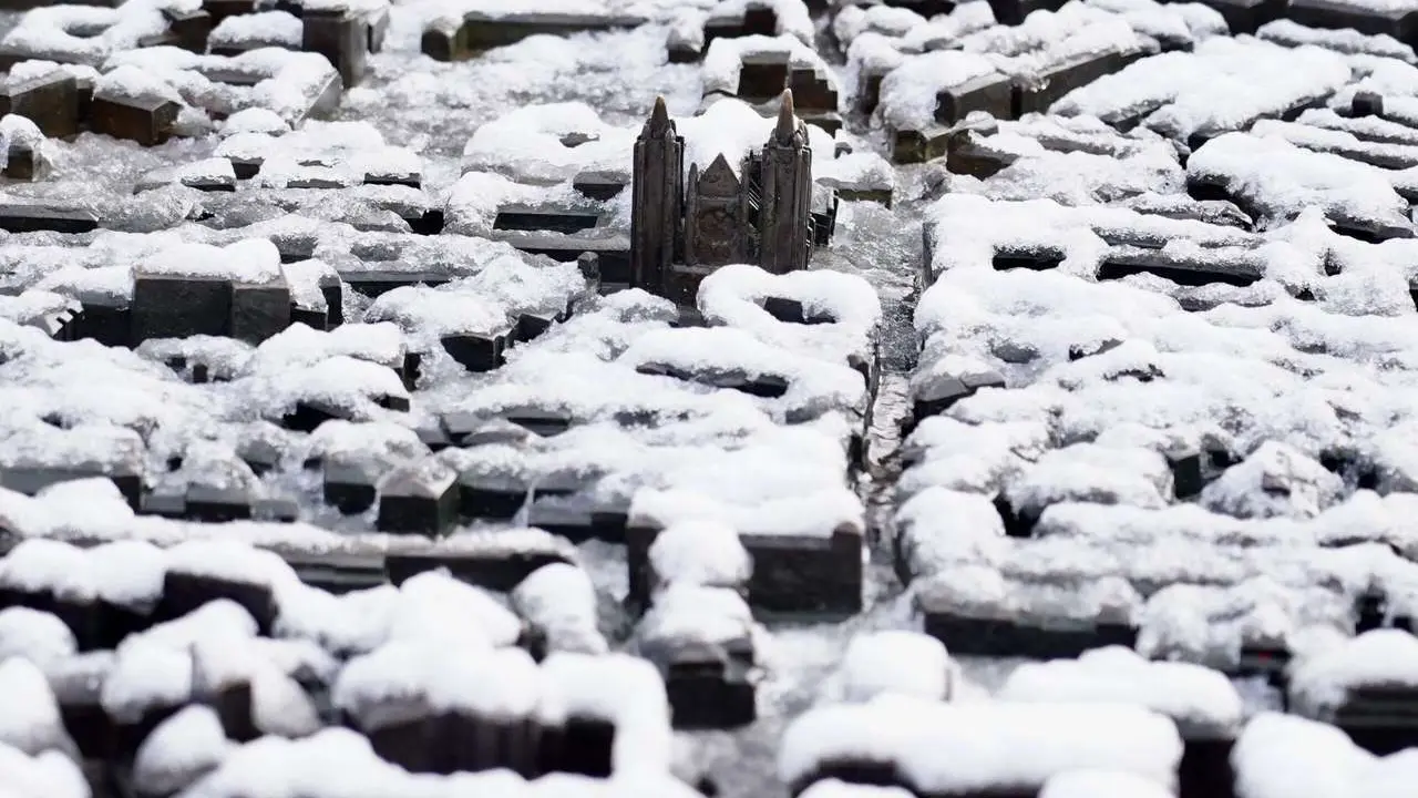Campillo. ICAL. Nieve en la capital leonesa