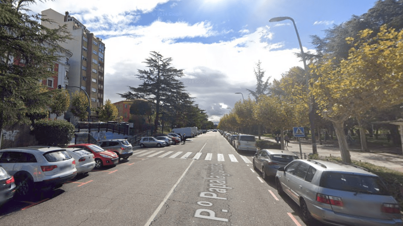 Una imagen del Paseo de Papalaguinda de Google Maps