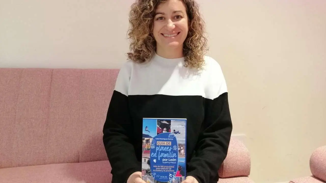 Isabel Rodr&iacute;guez Ramos, la autora de la Gu&iacute;a de planes en familia por Le&oacute;n.