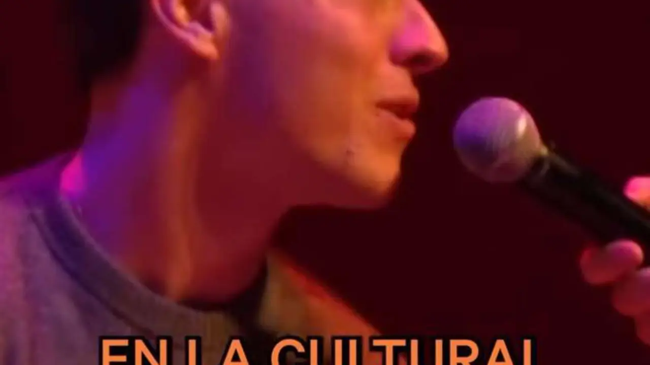 &Aacute;lvaro Mart&iacute;nez durante su intervenci&oacute;n en el show // Instagram de juandavila__