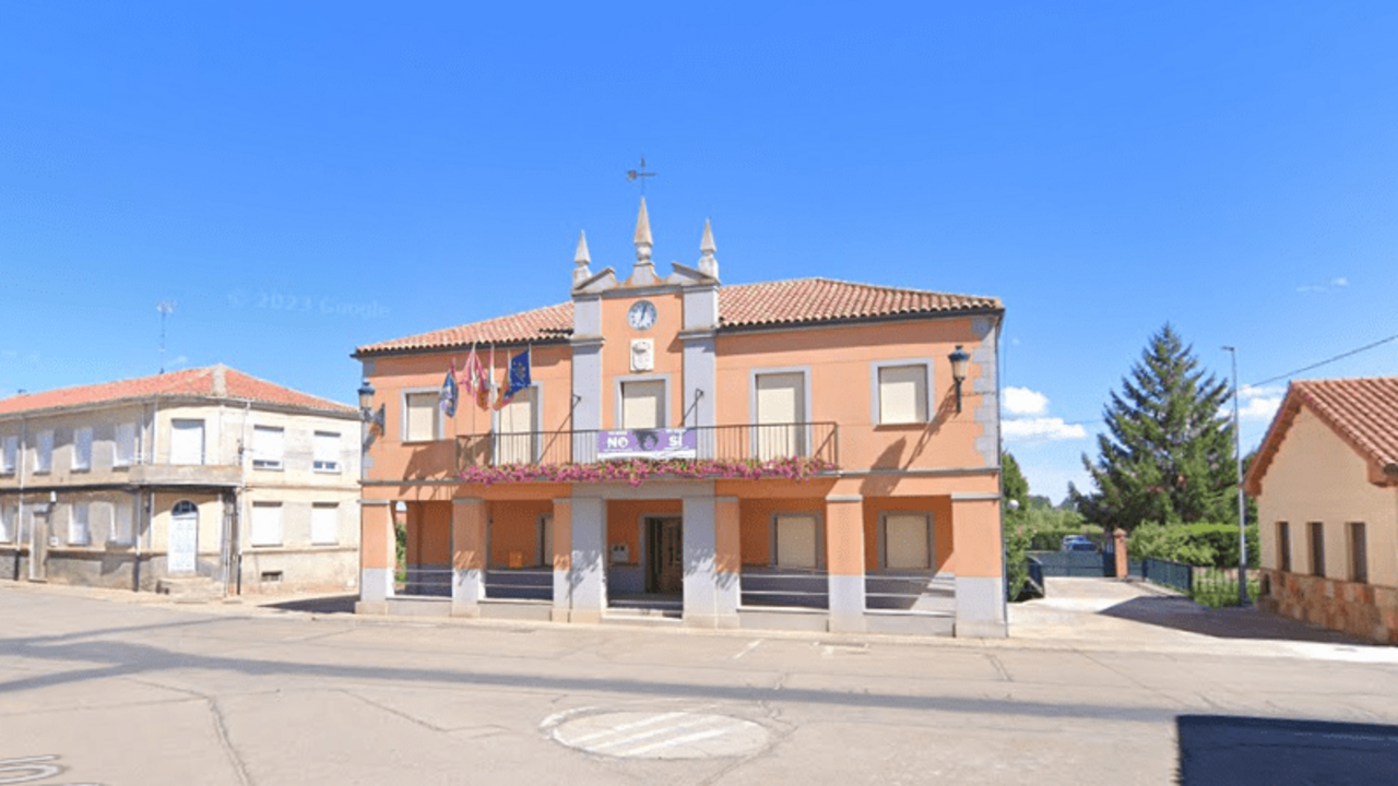 Ayuntamiento de Soto de la Vega. Imagen de Google Maps