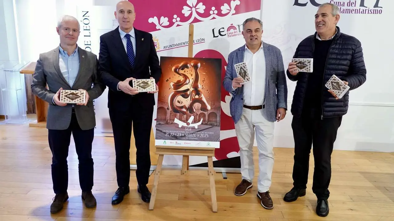 Campillo -Presentaci&oacute;n del Sal&oacute;n del Chocolate de Astorga en Le&oacute;n