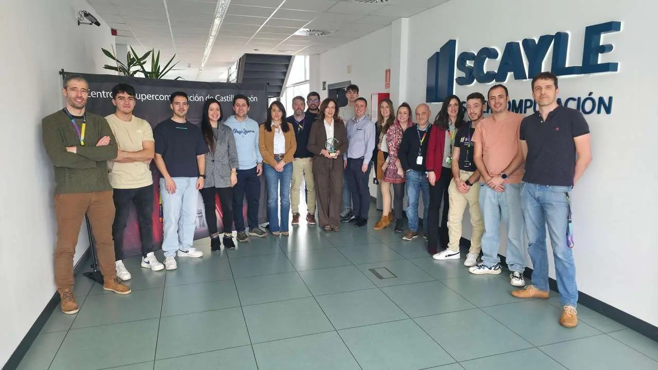 El equipo del Centro de Supercomputaci&oacute;n de Castilla y Le&oacute;n, ubicado en Le&oacute;n. / JCYL