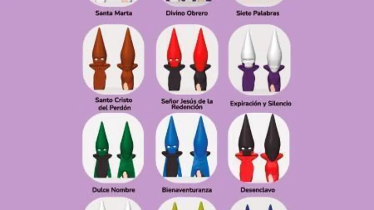 Imagen promocional de los 'pap&oacute;n angel'. / MARRONYNEGRO