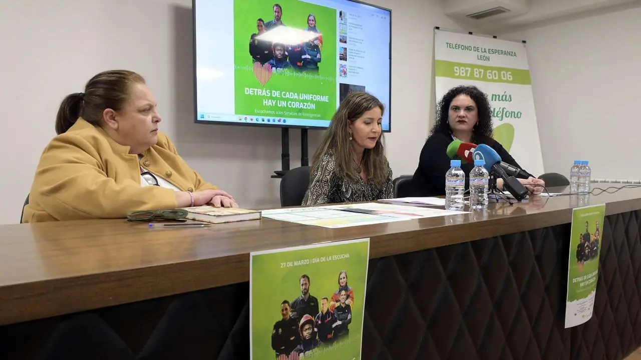 Peio Garc&iacute;a. ICAL. El Tel&eacute;fono de la Esperanza de Le&oacute;n presenta una campa&ntilde;a de sensibilizaci&oacute;n sobre los equipos de emergencia e inaugura la muestra fotogr&aacute;fica &lsquo;Emociones en emergencias&rsquo;