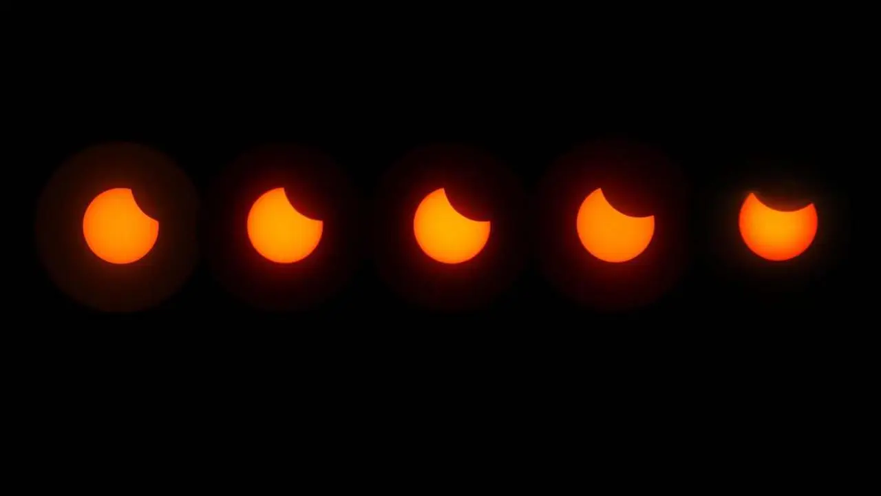 Eclipse parcial de Sol, visto desde Le&oacute;n. / PEIO GARC&Iacute;A / ICAL