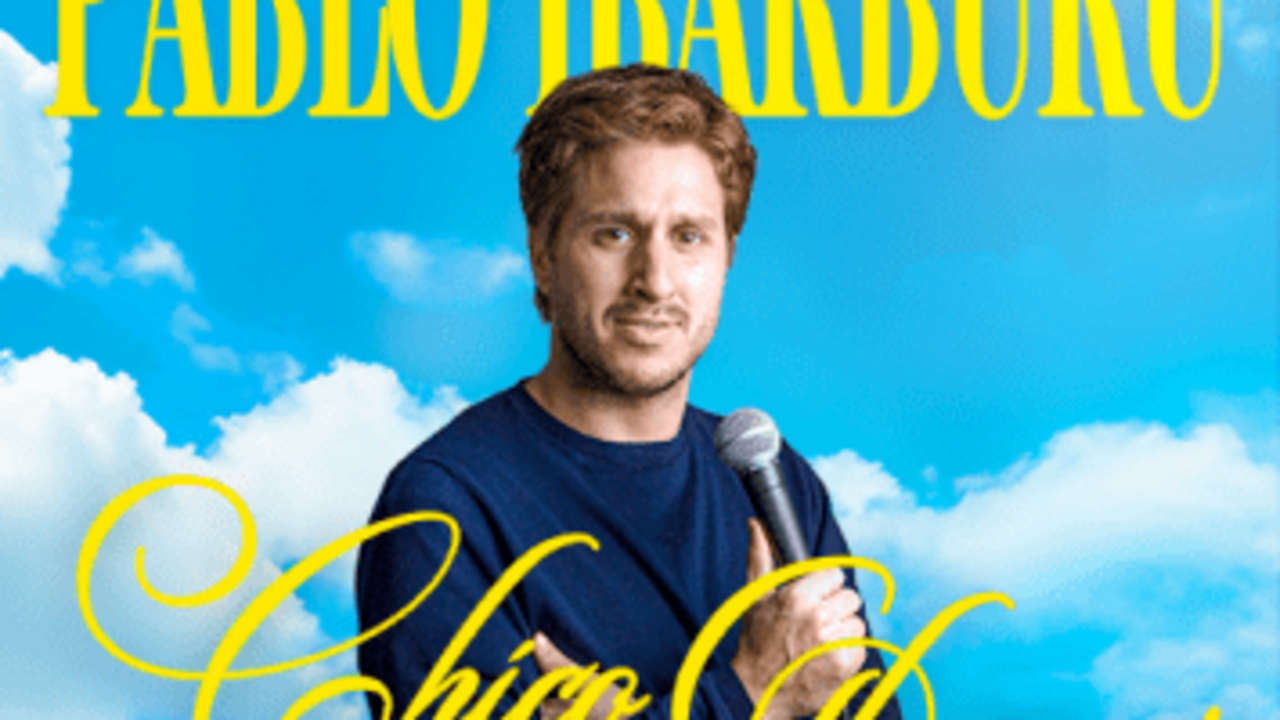 Cartel del show de Pablo Ibarburu 'Chico Glamour'