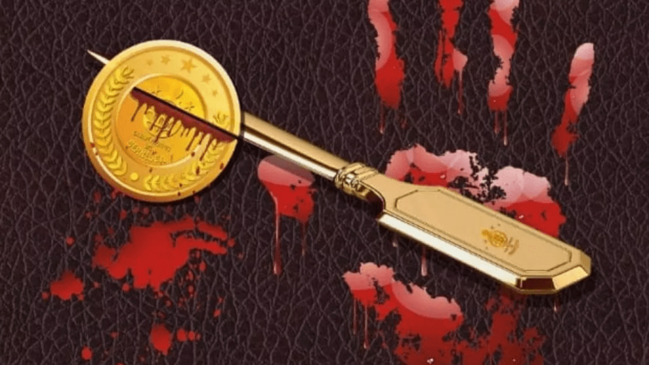 Detalle de la portada del libro 'El crimen de las cajas de ahorro'