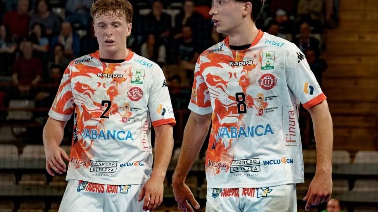 Lindqvist y Dario Sanz. / ADEMAR