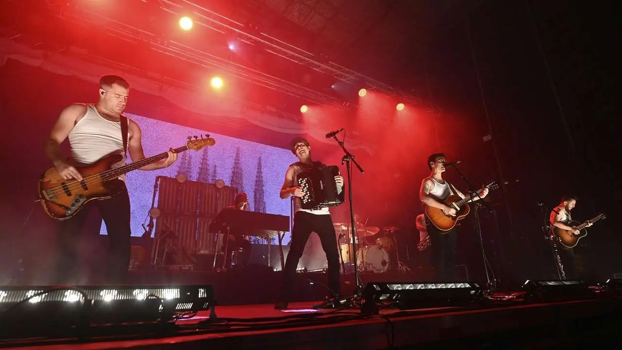 Concierto de La M.O.D.A. en las pasadas fiestas de Burgos. / ICAL