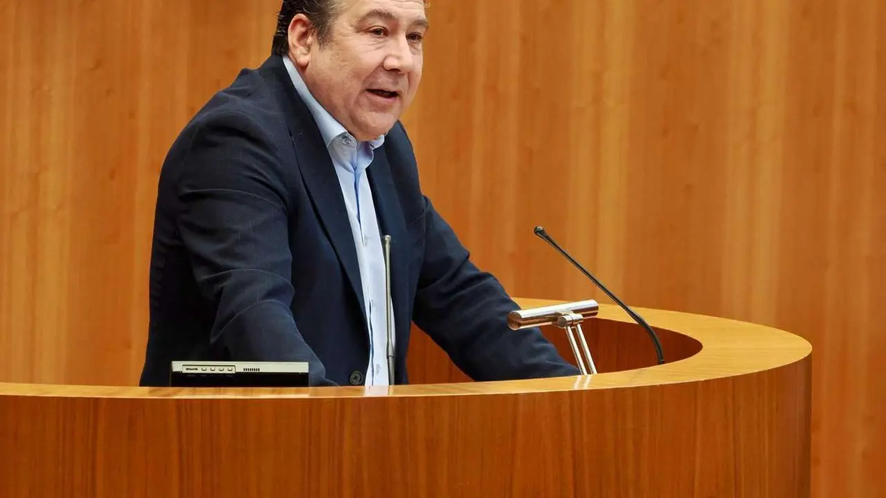 El portavoz de la formaci&oacute;n leonesista en las Cortes de Castilla y Le&oacute;n y alcalde de Cistierna, Luis Mariano Santos.