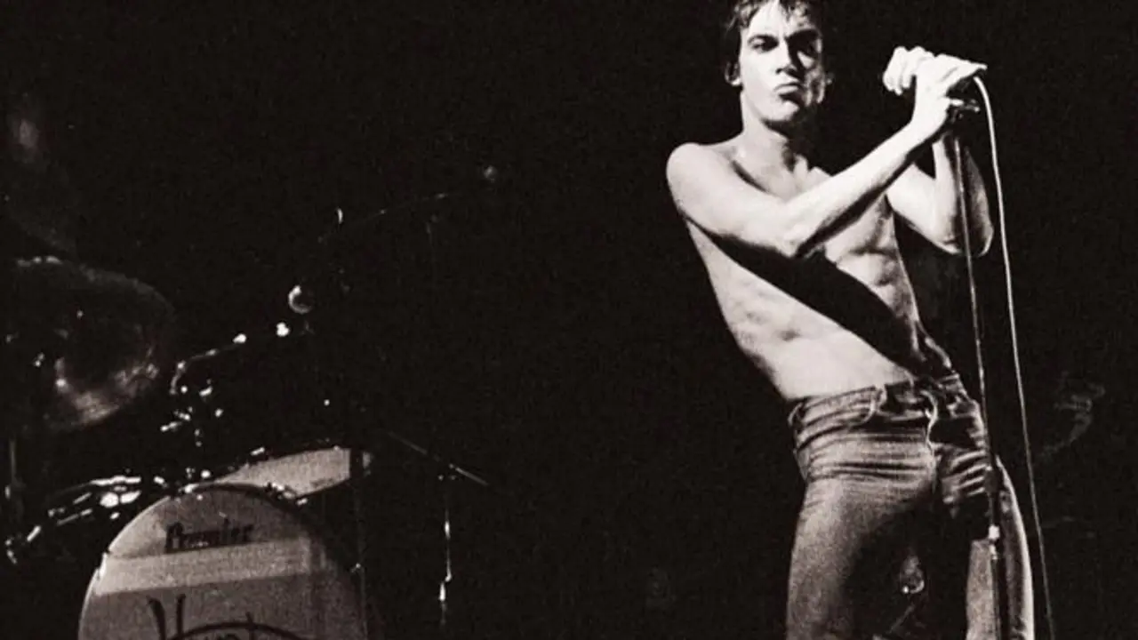 Iggy-Pop, 1977. Foto La T&eacute;rmica Cultural, Ponferrada