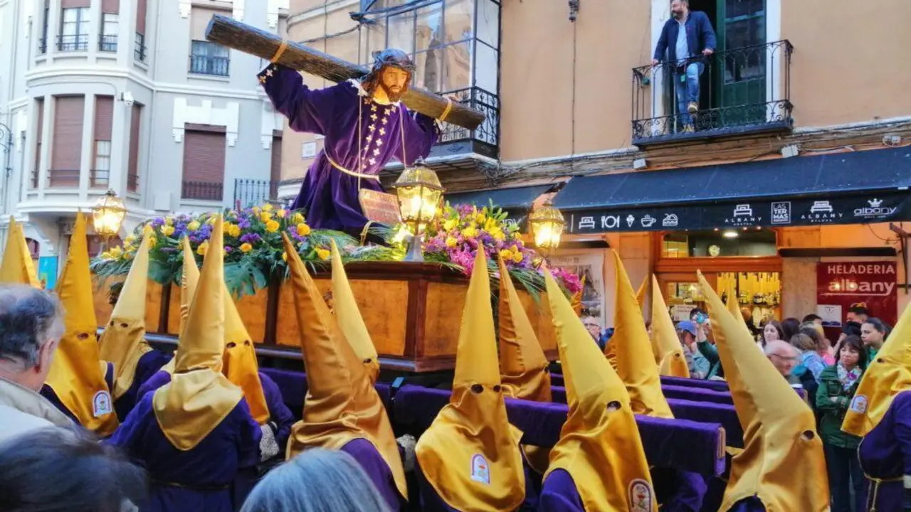 Procesi&oacute;n Jes&uacute;s Camino del Calvario Cofrad&iacute;a Agon&iacute;a de Nuestro Se&ntilde;or Mi&eacute;rcoles Santo