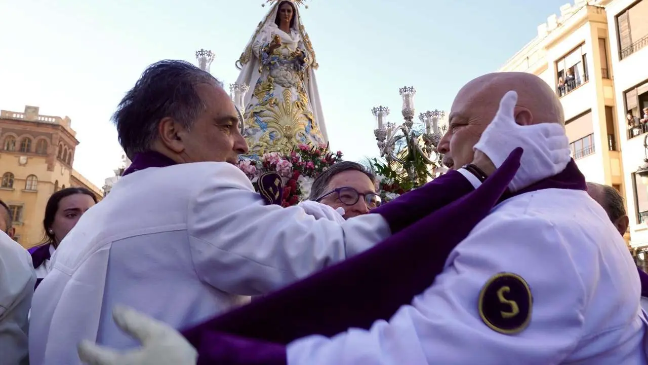 Campillo. ICAL. Acto central de la Procesi&oacute;n del Encuentro organizada por la Real Hermandad de Jes&uacute;s Divino Obrero.