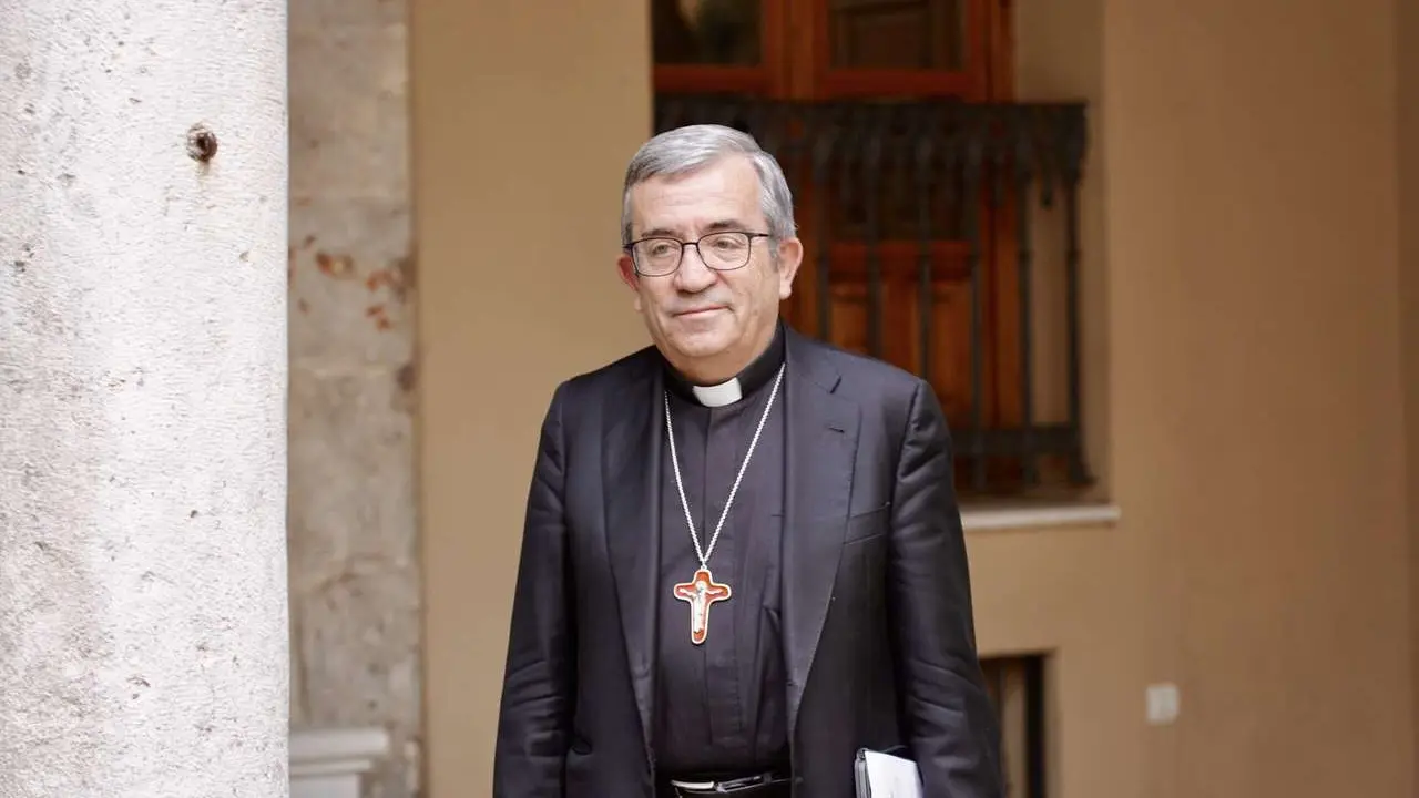 Miriam Chac&oacute;n. ICAL. El Arzobispo de Valladolid y presidente de la Conferencia Episcopal Espa&ntilde;ola, Luis Arg&uuml;ello, comparece tras el fallecimiento del Papa Francisco.