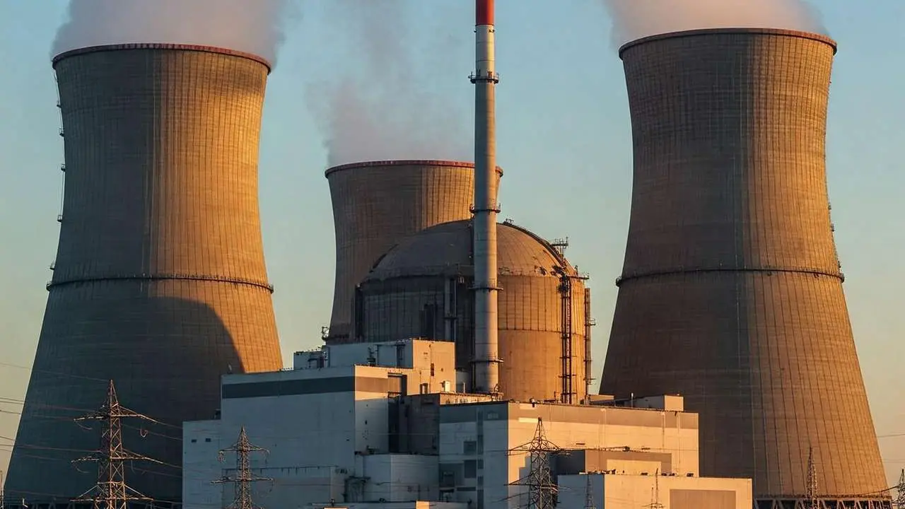 Imagen de archivo de una planta de energ&iacute;a nuclear.