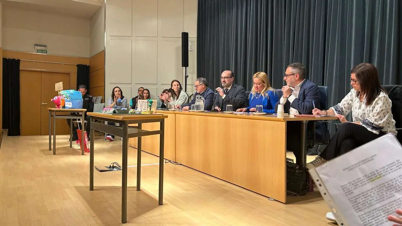 Celebraci&oacute;n del Consejo de la Infancia de Ponferrada en la Casa de Cultura