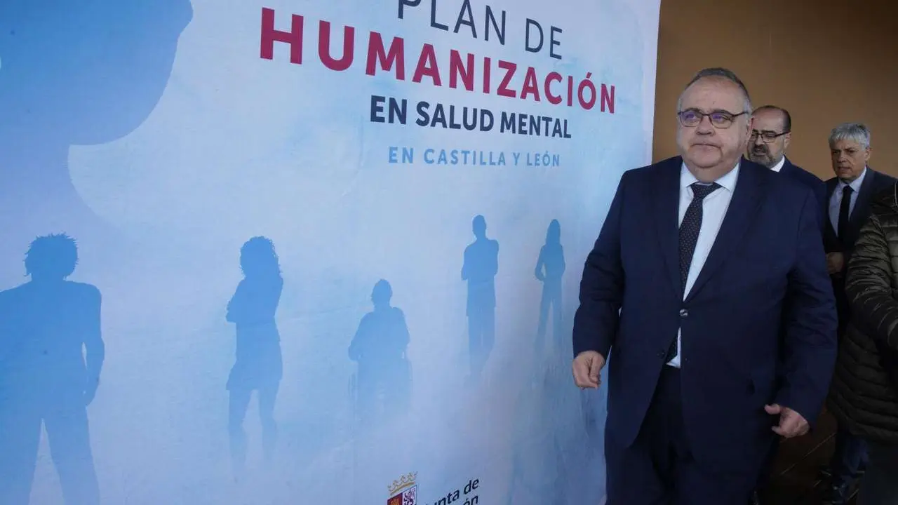 C&eacute;sar S&aacute;nchez. ICAL. El consejero de Sanidad, Alejandro V&aacute;zquez Ramos, asiste a la presentaci&oacute;n del Plan de Humanizaci&oacute;n en Salud Mental en Castilla y Le&oacute;n que se celebra en Ponferrada