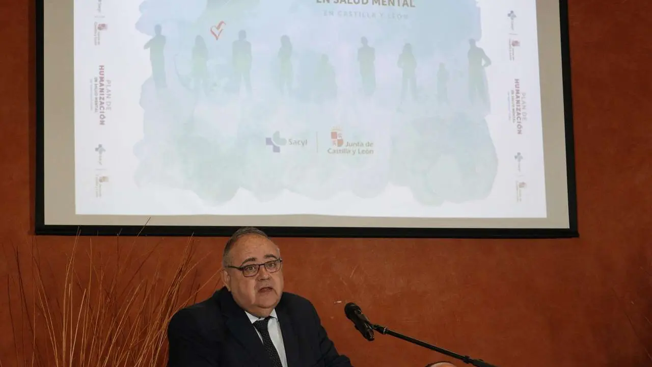 C&eacute;sar S&aacute;nchez. ICAL. El consejero de Sanidad, Alejandro V&aacute;zquez Ramos, asiste a la presentaci&oacute;n del Plan de Humanizaci&oacute;n en Salud Mental en Castilla y Le&oacute;n que se celebra en Ponferrada