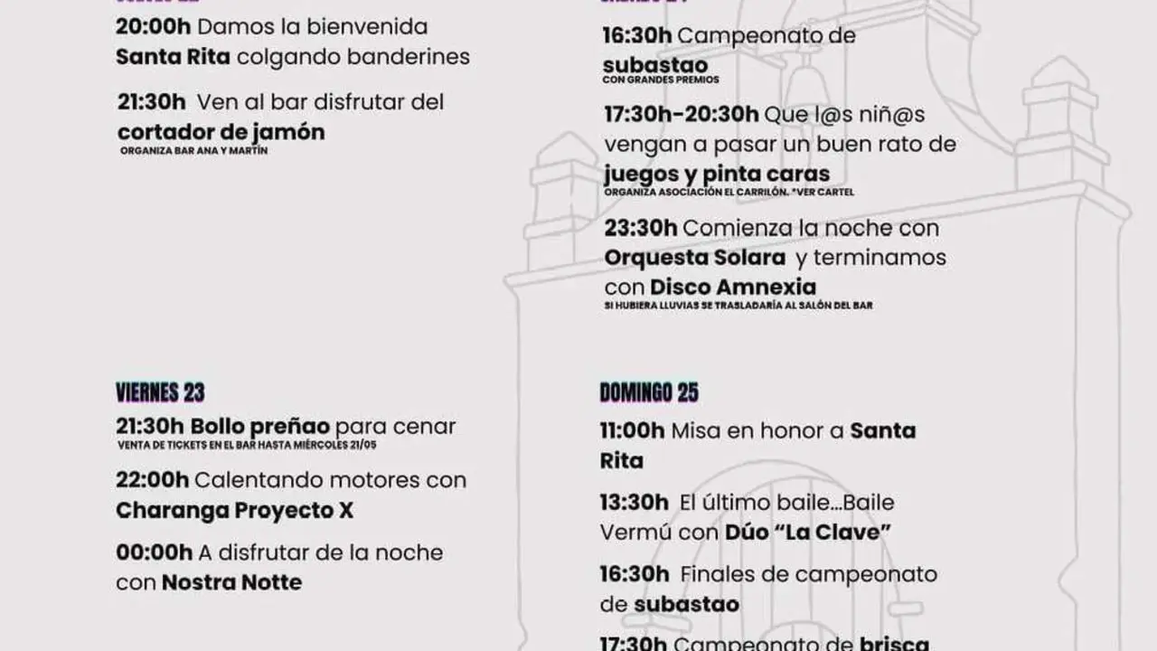 Fiestas Jabares de los Oteros