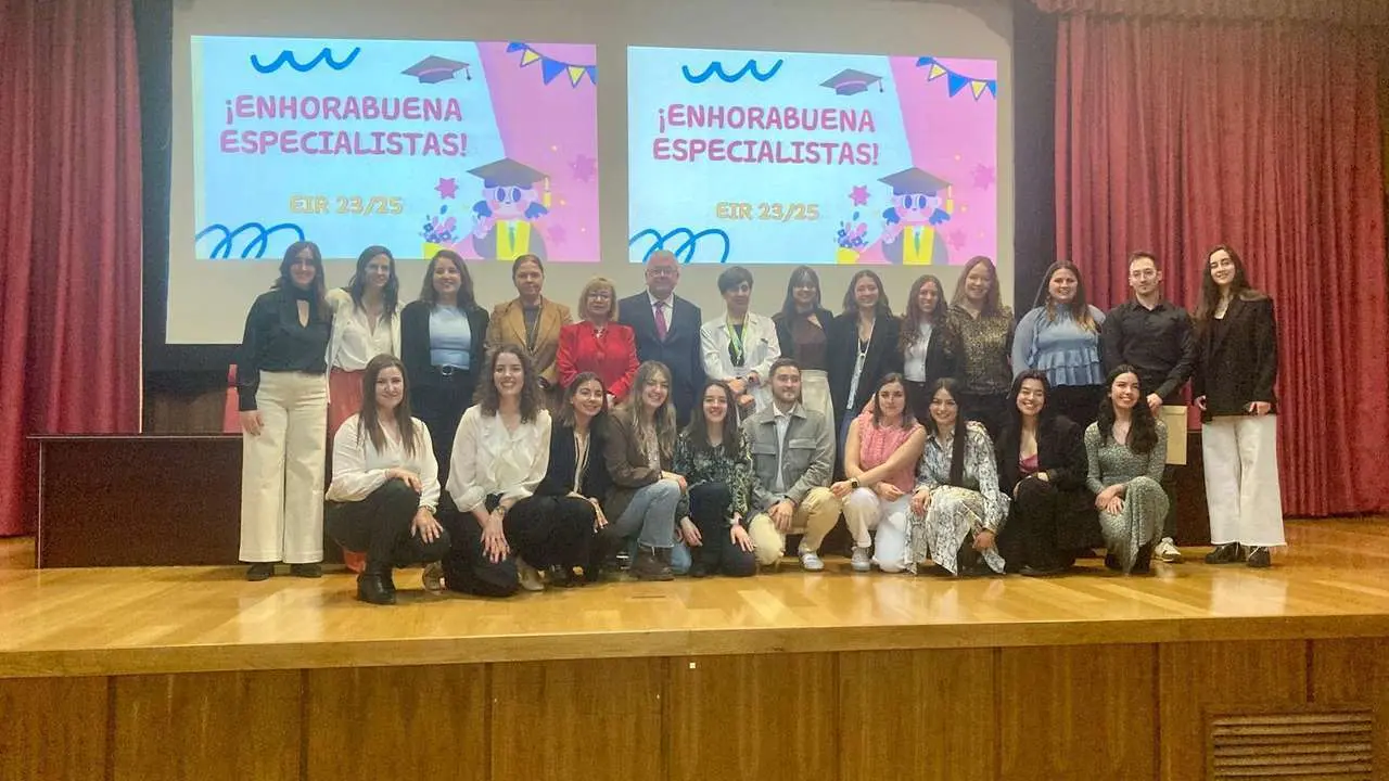 Despedida de los residentes de Enfermer&iacute;a
