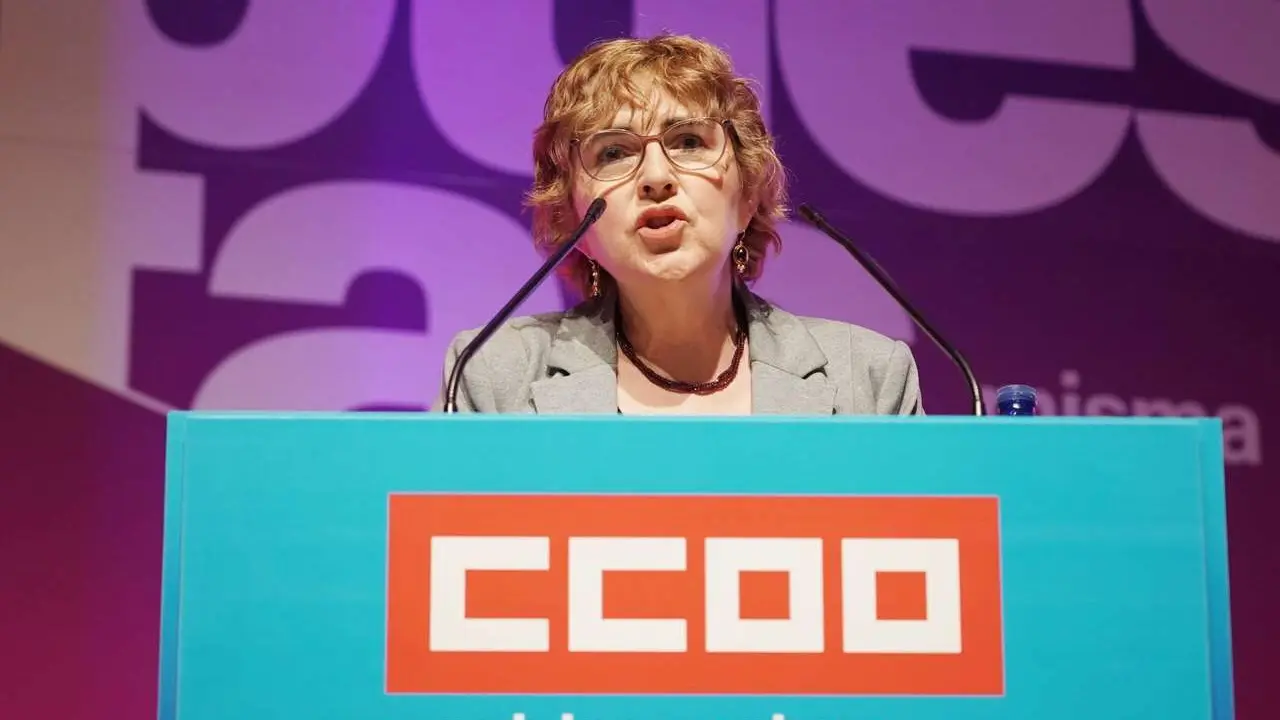 Rub&eacute;n Cacho. ICAL. Ana Fern&aacute;ndez de los Muros, elegida nueva secretaria auton&oacute;mica de CCOO en el 13&ordm; Congreso del sindicato celebrado en Valladolid