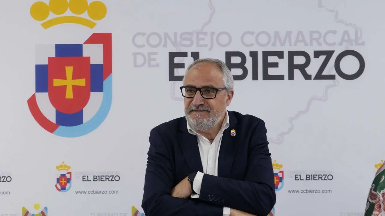 El presidente del Consejo Comarcal del Bierzo, Olegario Ram&oacute;n. | ICAL