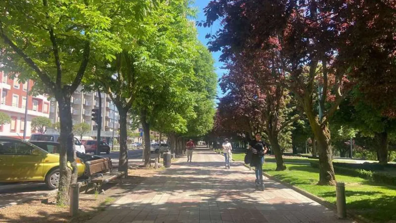 Paseo de la Condesa de Sagasta. Le&oacute;n24horas.