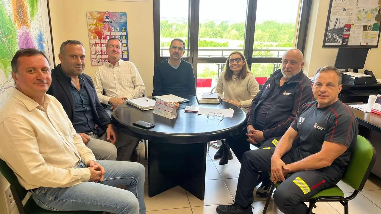 Reuni&oacute;n Diputaci&oacute;n de Le&oacute;n Protecci&oacute;n Civil