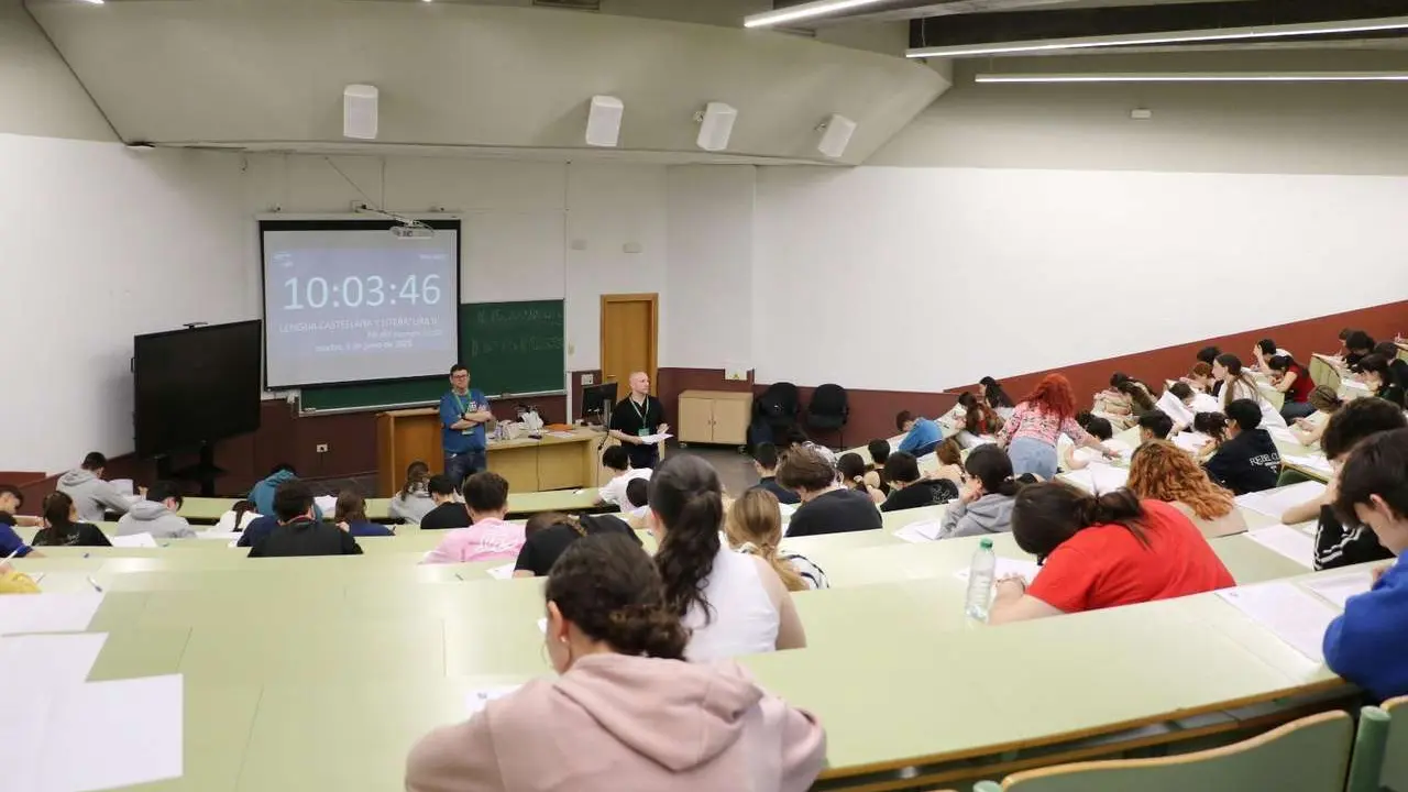 Las pruebas de acceso a la Universidad han comenzado este martes en la ULE.