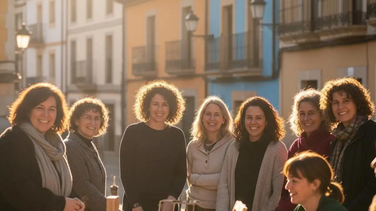 Mujeres rurales. Imagen creada por IA. Le&oacute;n24horas. 