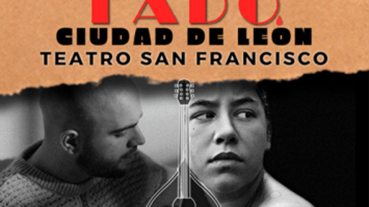 Cartel anunciador del 3&ordm; Festival de Fado Ciudad de Le&oacute;n
