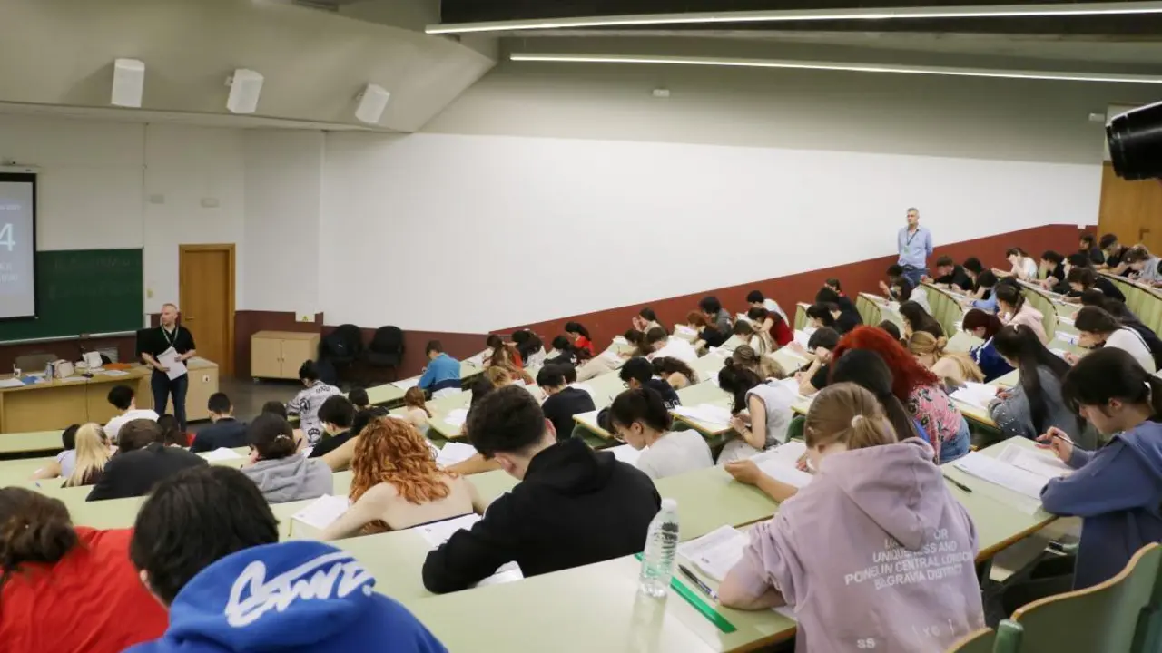 Las pruebas de la PAU en Le&oacute;n. 