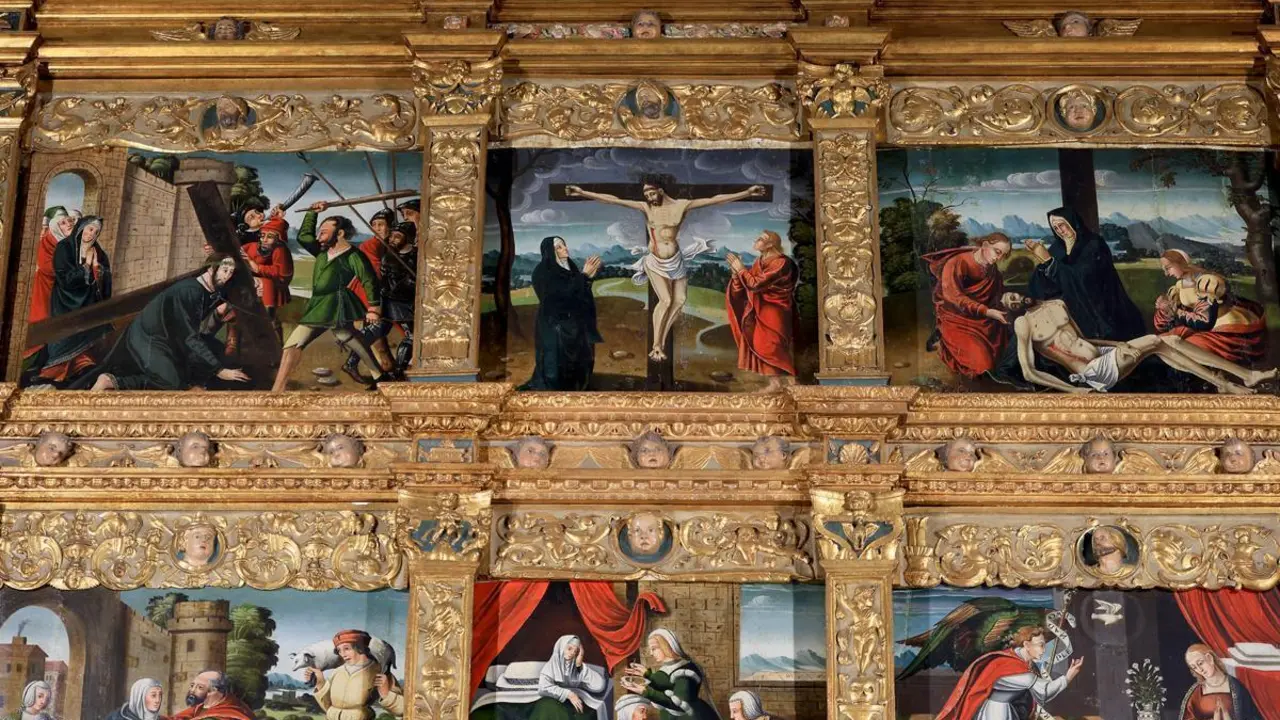 Santo Cristo Rey, en Cistierna.
