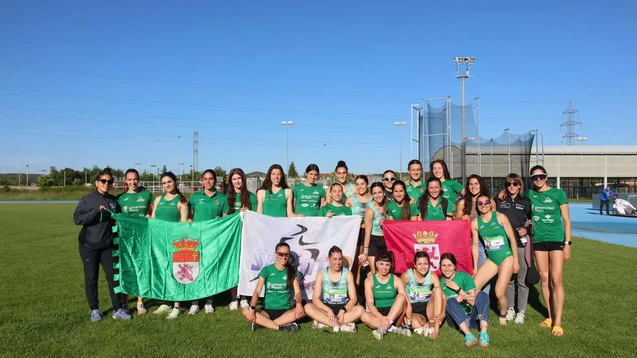 El Sprint Atletismo femenino de la ULE lucha este s&aacute;bado en Barcelona por continuar en la &eacute;lite.