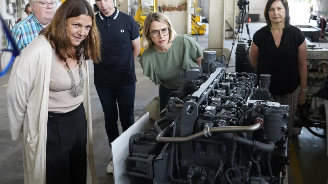 Presentaci&oacute;n del motor de hidr&oacute;geno del proyecto Hycerail en la Ciuden. | ICAL