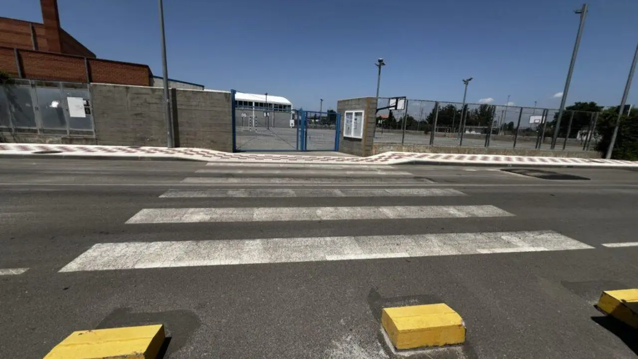Un leon&eacute;s denunci&oacute; en junio que Marianna, su pareja, "hab&iacute;a sido atropellada por una conductora que se dio a la fuga" en las inmediaciones del Colegio Los Adiles de Villaobispo. | ICAL