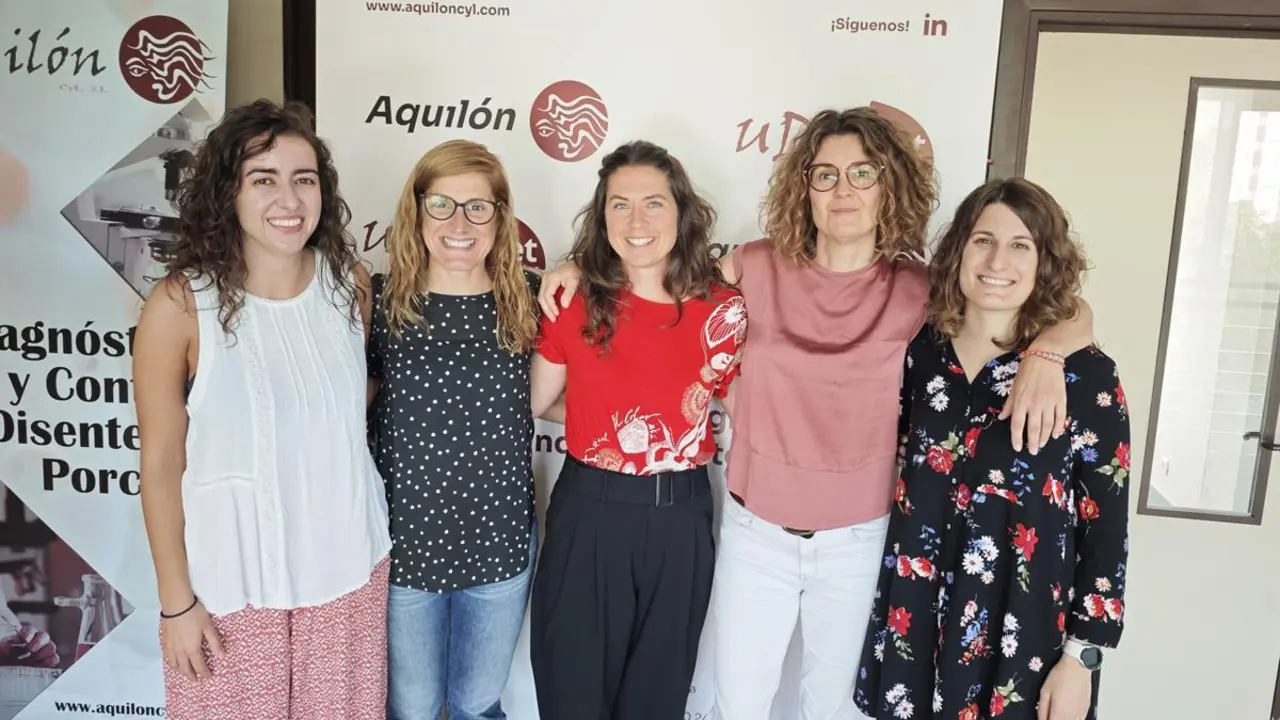Equipo Aquil&oacute;n de la Universidad de Le&oacute;n.