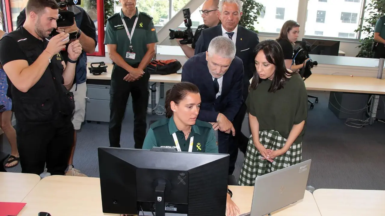 El ministro de Interior present&oacute; este jueves en Le&oacute;n el nuevo servicio telem&aacute;tico de denuncias. | ICAL
