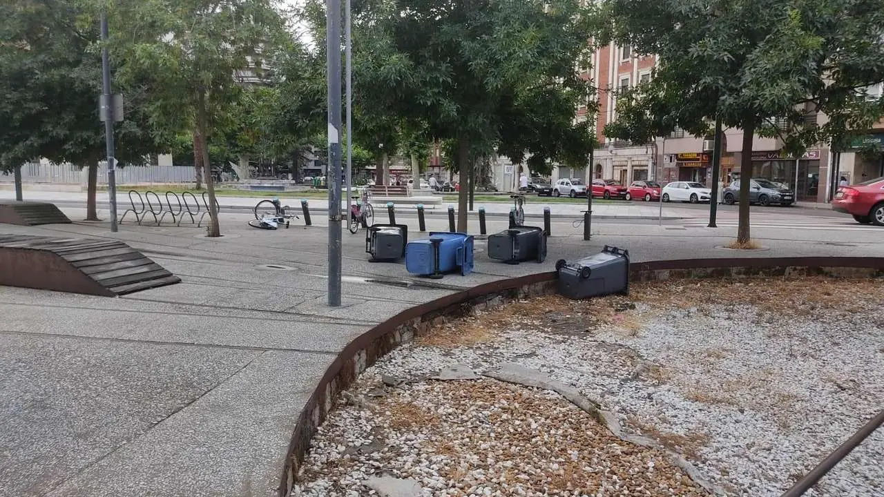 Consecuencias de la tormenta de este jueves en Le&oacute;n. Le&oacute;n24horas. 